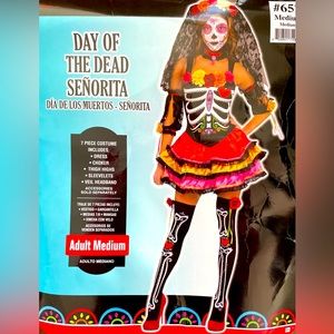 Day of the dead Halloween costume
